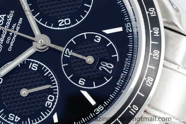 0217 Speedmaster Racing Master SS HKF Best Edition Black Dial on SS Bracelet A Versatile 7810